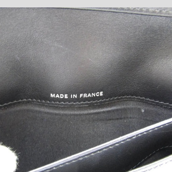 Chanel Black Patent CC Logo Flap Wallet - Picture 7 of 9